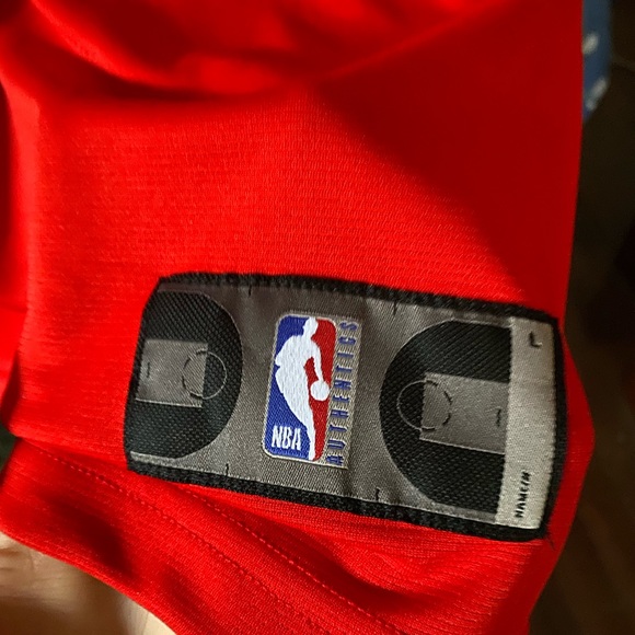 Pascal Siakam red Raptors jersey size large - Picture 3 of 5